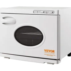 VEVOR Hot Towel Warmer，23L Large Capacity Spa Hot Towel Warmers with See Through Window, 2 Stainless Steel Racks, Holds up 50-60 Towels, 2-in-1 All-round Heating for Facials, SPA, Massage, Salon
