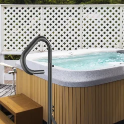 VEVOR Hot Tub Handrail, 360 Rotatable Spa Side Handrail with 48