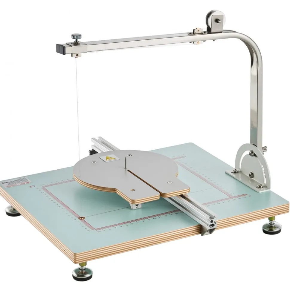 VEVOR Hot Wire Foam Cutter, 58W Electric Styrofoam Cutter with Variable Temperature Control, Portable Tabletop Cutting Tool with 10.24" Max. Cutting Thickness for Foam, KT Board, Low-Density Sponge