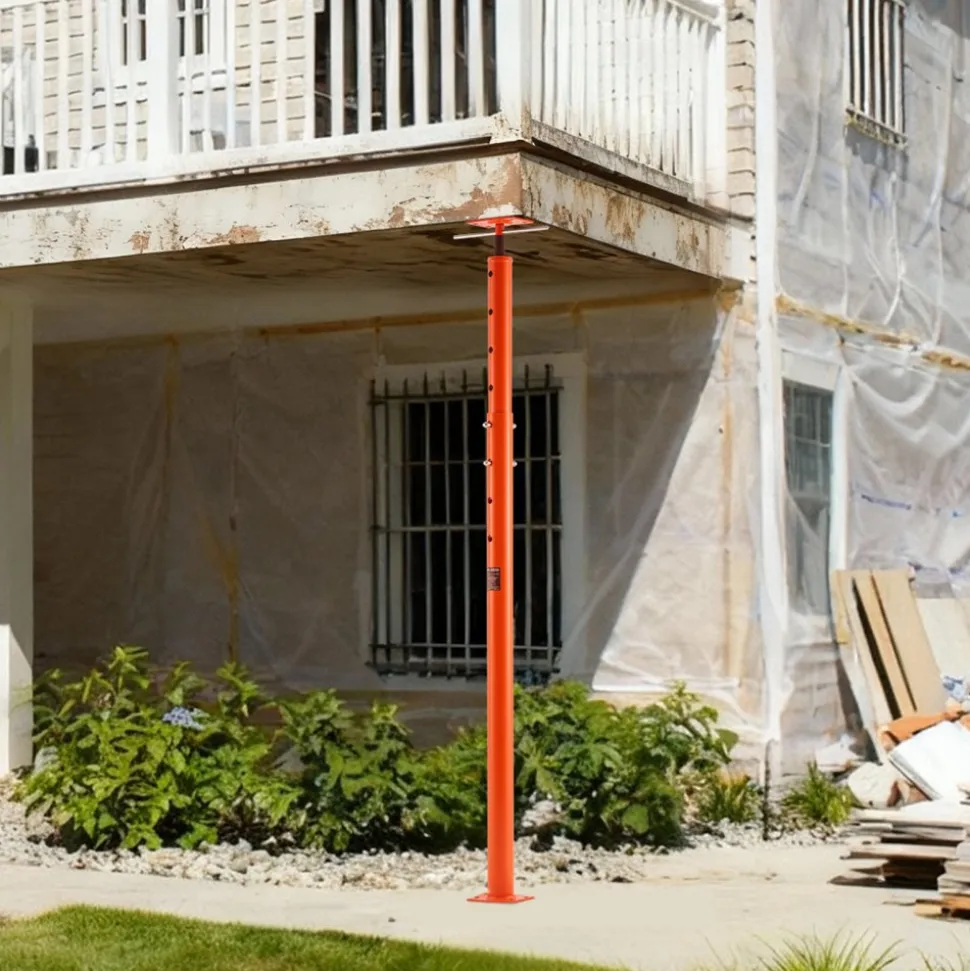 VEVOR House Floor Jack, 53"-93" Height Range, 18000 lbs Max Load Capacity, Adjustable Support Beam Basement Jack Post Pole for Leveling, Lift Support Steel Telescoping Jack Post for Temporary Support