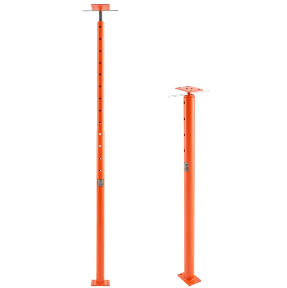 VEVOR House Floor Jack, 56"-100" Height Range, 18000 lbs Max Load Capacity, Adjustable Support Beam Basement Jack Post Pole for Leveling, Lift Support Steel Telescoping Jack for Temporary Support