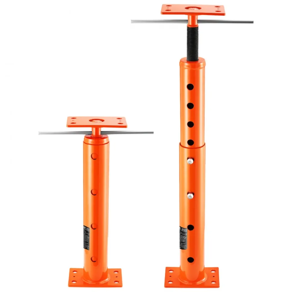 VEVOR House Floor Jack, 12"-16" Height Range, 9700 lbs Max Load Capacity, Adjustable Support Beam Basement Jack Post Pole for Leveling, Lift Support Steel Telescoping Jack Post for Temporary Support