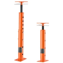 VEVOR House Floor Jacks, 2 Pack 19-36 Inch Height Range, 18000 lbs Max Load Capacity, Adjustable Support Beam Basement Jack Post Pole for Leveling, Lift Steel Telescoping Post for Temporary Support