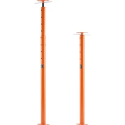 VEVOR House Floor Jacks, 2 Pack 53-93 Inch Height Range, 18000 lbs Max Load Capacity, Adjustable Support Beam Basement Jack Post Pole for Leveling, Lift Steel Telescoping Post for Temporary Support