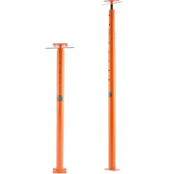 VEVOR House Floor Jacks, 2 Pack 54-150 Inch Height Range, 11200 lbs Max Load Capacity, Adjustable Support Beam Basement Jack Post Pole for Leveling, Lift Steel Telescoping Post for Temporary Support