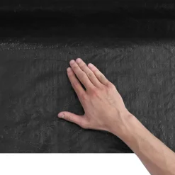 VEVOR House Wrap, 4 x 250 ft, 0.17 mm Thick Vapor Barrier, Heavy Duty Plastic Sheeting for Tear-resistant, Drop Cloth Vapor Barrier Covering for Residential & Commercial Construction, Black