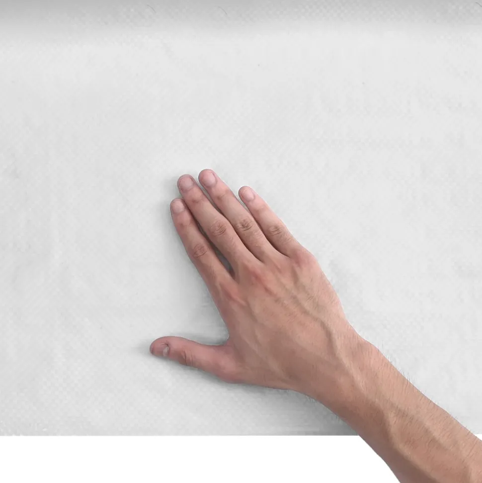 VEVOR House Wrap, 9 x 75 ft, 0.13 mm Thick Vapor Barrier, Heavy Duty Plastic Sheeting for Tear-resistant, Drop Cloth Vapor Barrier Covering for Residential & Commercial Construction, White