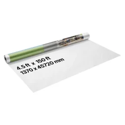 VEVOR House Wrap, 4.5 x 150 ft, 0.13 mm Thick Vapor Barrier, Heavy Duty Plastic Sheeting for Tear-resistant, Drop Cloth Vapor Barrier Covering for Residential & Commercial Construction, White
