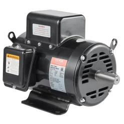 VEVOR 7.5HP Air Compressor Motor, 230V 31.6 Amps Electric Motor, 3450RPM 184T Frame, 1-1/8" Keyed Shaft, 2.75" Shaft Length for Air Compressors, Single Phase, CCW/CCW (Factory Setting is CCW)