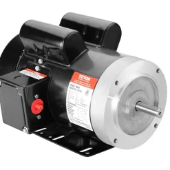 VEVOR 2HP Electric Motor 1725 rpm, AC 115V/230V, 56C Frame, Air Compressor Motor Single Phase, 5/8