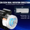 VEVOR 1.5HP Electric Motor 3450 rpm, AC 115V/230V, 56C Frame, Air Compressor Motor Single Phase, 5/8" Keyed Shaft, CW/CCW Rotation for Agricultural Machinery and General Equipment