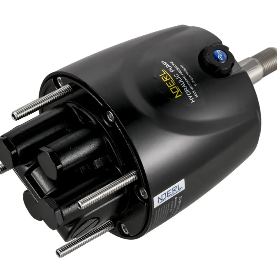 VEVOR 300HP Hydraulic Boat Steering Kit, Hydraulic Steering Helm Pump, Aluminum Alloy Steering Cylinder, 13.5" Steering Wheel with 10" Hydraulic Steering Hose for Boat Steering System