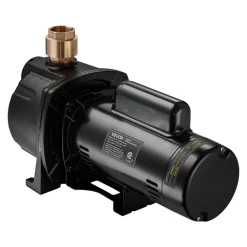 VEVOR 2 HP Shallow Well Jet Pump, 230 Volt, 5200 GPH Cast Iron Well Jet Pump, with 112 ft Max Head Lift, Check Valve, Thermal Protection, Automatic On/Off, for Garden Irrigation Lawn Sprinkler System