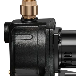 VEVOR 1.5 HP Shallow Well Jet Pump, AC 115/230 Volt, 4250 GPH Dual Voltage Cast Iron Well Jet Pump, with 108 ft Max Head Lift, Easy Voltage Switching, for Garden Irrigation, Lawn Sprinkler System