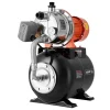 VEVOR 1.6 HP Shallow Well Pump with Pressure Tank, 120V 1320 GPH, Stainless Steel Irrigation Jet Pump with 5-Gal Tank, Automatic Water Booster System, 20/40 PSI Pressure Switch, for Home Garden Lawn