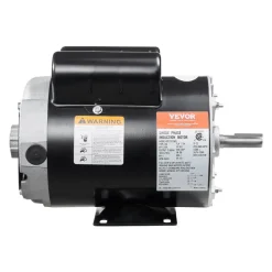VEVOR 5HP SPL Air Compressor Electric Motor, 230V 17.6Amps, 56 Frame 3450RPM, 5/8