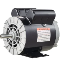 VEVOR 2HP SPL Air Compressor Electric Motor, 115/230V, 20/10 Amps, 56 Frame 3450RPM, 5/8" Keyed Shaft, 1.88" Shaft Length, Single Phase, CCW/CW (Factory Setting is CCW)