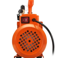 VEVOR 1/2 HP 2 Stage Rotary Vane Vacuum Pump, 5 CFM, 115V Air Conditioning Vacuum Pump, 1/4