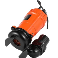 VEVOR 1 HP Submersible Trash Pump, 5000 GPH, 120V Cast Iron Submersible Sump Sewage Pump with 3 in Discharge, 40 ft Max Lift, Drain Dirty Clean Water, for Pools, Garden, Pond, Basement, Flooded Areas