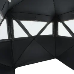 VEVOR Hunting Blind, 270° Ground Blind, 1-2 Person Pop Up Deer Blind for Hunting with Carrying Bag, Portable Resilient Hunting Tent, 3 Horizontal Windows for Turkey and Deer Hunting