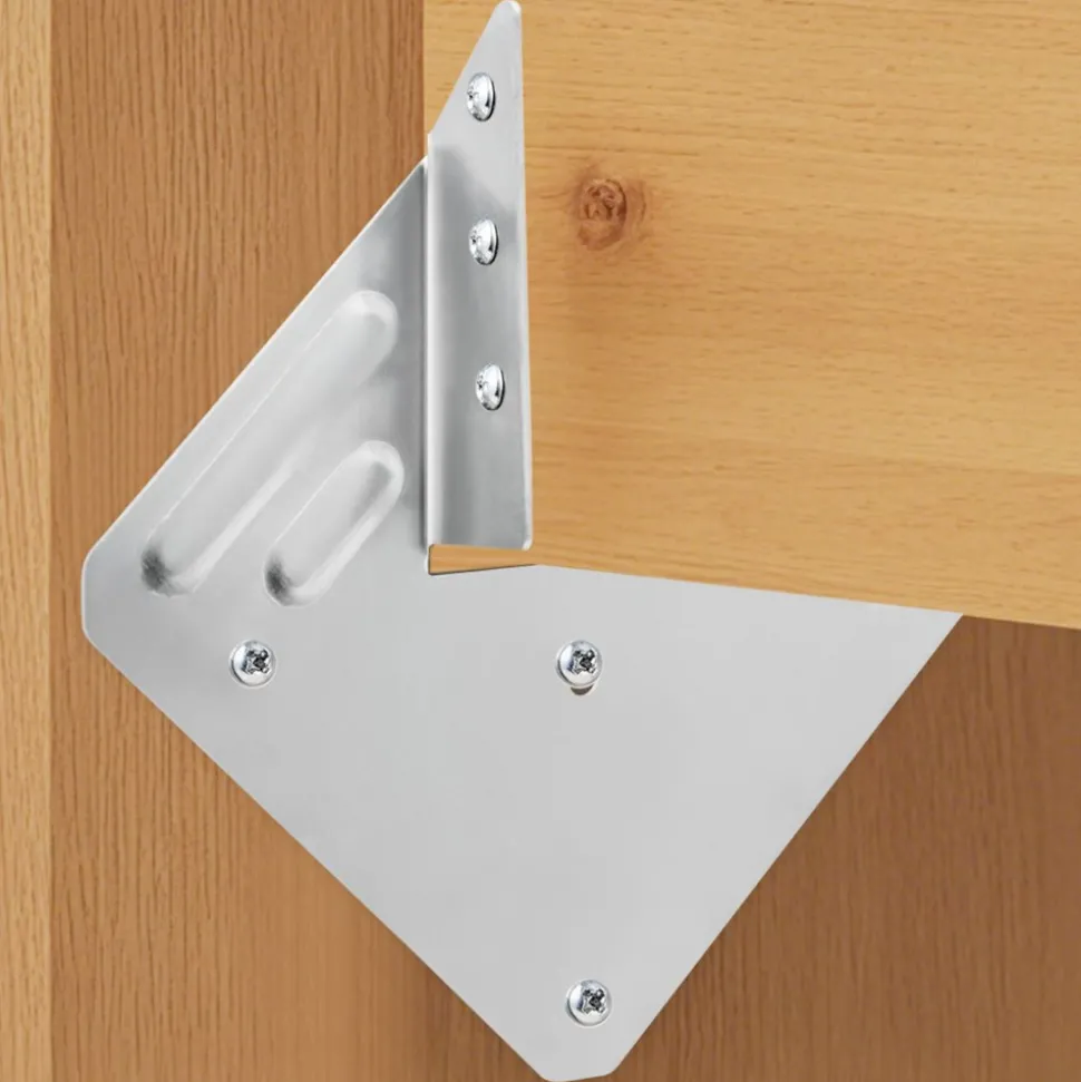 VEVOR Hurricane Ties for Rafter, Inner Size 5.31x1.57x2.48 in / 135x40x63 mm, Heavy Duty Hurricane Straps, Heavy Duty Rafter Ties Brackets Joist Hangers for Roof Beam Wooden Construction, 25 Pcs