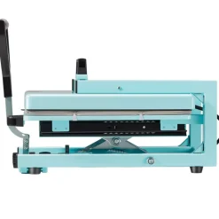 VEVOR Hybrid Heat Press, 15 x 15 inch, 5-in-1 Multifunction, Heat Up Fast and Even, All-New Patented Design, Easy to Control, Sublimation Press Machine for T-shirts/Tumblers/Caps/Plates, Light Green