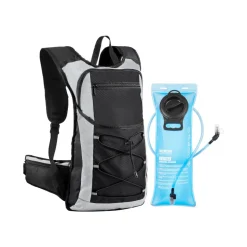 VEVOR Hydration Backpack, 15L Insulated Hydration Pack Backpack with 3L TPU Water Bladder, Hiking Water Backpack with Storage for Men Women, Hydro Water Daypack for Hiking Runnin Hiking Cycling Camping