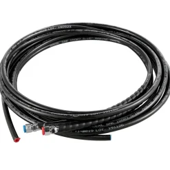 VEVOR Hydraulic Boat Steering Kit, 300HP Hydraulic Steering Kit Helm Pump, Cylinder, Wheel, 24 Feet Hose Hydraulic Steering Seal Kit, Corrosion-Resistant Boat Steering System Marine Steering Kit