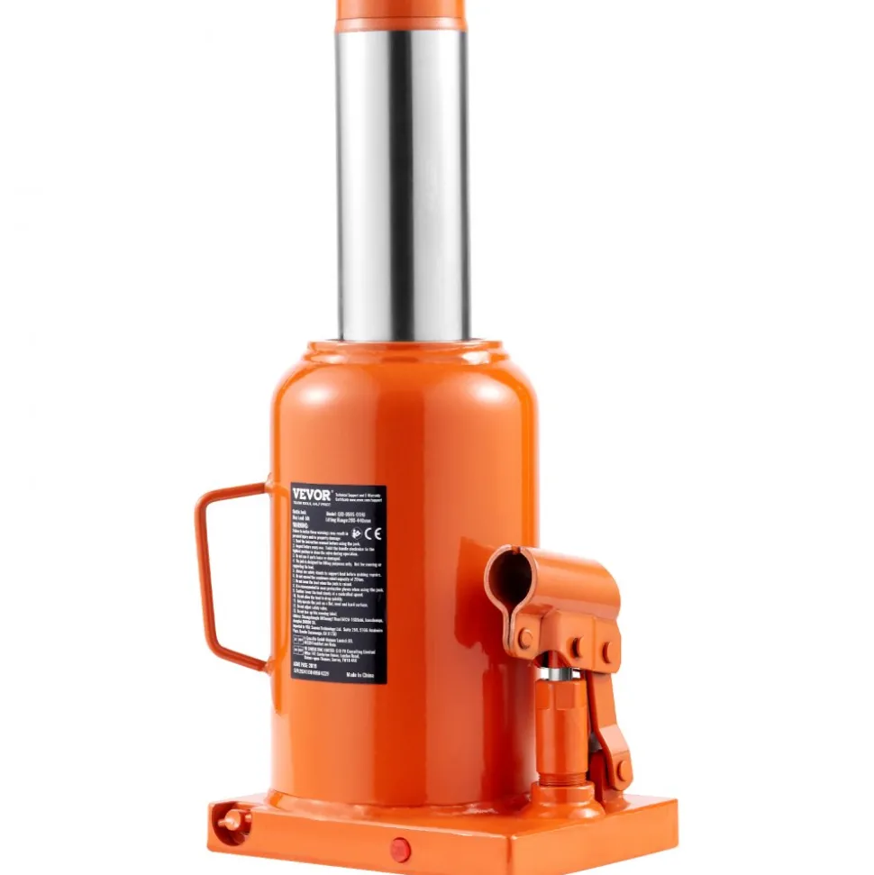 VEVOR Hydraulic Bottle Jack, 50 Ton/110231 lbs Welded Bottle Jack with 11''-17.32'' Lifting Range & 3-Section Long Handle, for Car, Pickup, Truck, RV, Auto Repair, Industrial Engineering
