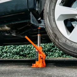 VEVOR Hydraulic Bottle Jack, 6 Ton (13227.6 lbs) Capacity, 7.7-14.8 Inch Lifting Range, Heavy Duty Welded Bottle Jack for Car, SUV, Pickup, Auto Repair, House Lift and Agricultural Equipment, Orange