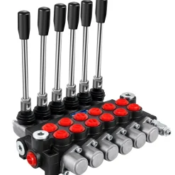VEVOR Hydraulic Directional Control Valve, 1 Spool Hydraulic Spool Valve, 21 GPM Hydraulic Loader Valve, 4300 PSI Directional Control Valve, Hydraulic Valves And Controls For Tractors Loaders Tanks