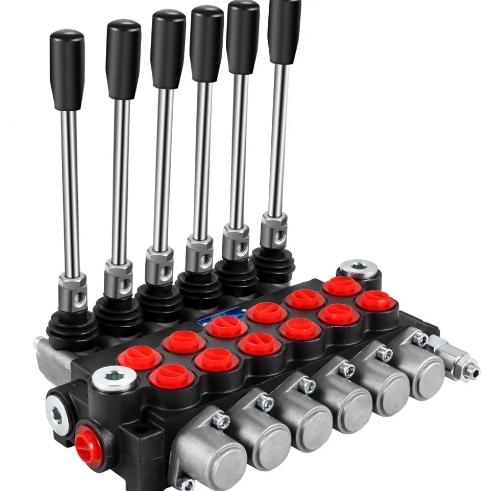 VEVOR Hydraulic Directional Control Valve, 1 Spool Hydraulic Spool Valve, 21 GPM Hydraulic Loader Valve, 4300 PSI Directional Control Valve, Hydraulic Valves And Controls For Tractors Loaders Tanks