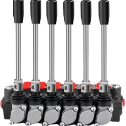 VEVOR Hydraulic Directional Control Valve, 1 Spool Hydraulic Spool Valve, 21 GPM Hydraulic Loader Valve, 4300 PSI Directional Control Valve, Hydraulic Valves And Controls For Tractors Loaders Tanks