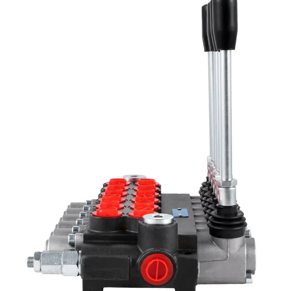 VEVOR Hydraulic Directional Control Valve, 1 Spool Hydraulic Spool Valve, 21 GPM Hydraulic Loader Valve, 4300 PSI Directional Control Valve, Hydraulic Valves And Controls For Tractors Loaders Tanks