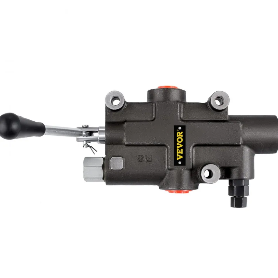 VEVOR Hydraulic Directional Control Valve, 1 Spool Hydraulic Spool Valve, 21 GPM Hydraulic Loader Valve, 3600 PSI Directional Control Valve, Hydraulic Valves And Controls For Tractors Loaders Tanks