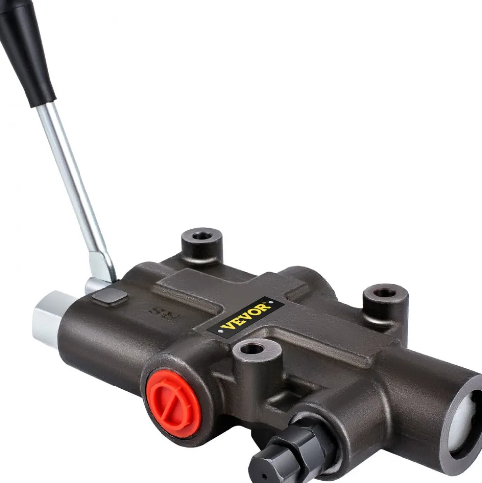 VEVOR Hydraulic Directional Control Valve, 1 Spool Hydraulic Spool Valve, 21 GPM Hydraulic Loader Valve, 3600 PSI Directional Control Valve, Hydraulic Valves And Controls For Tractors Loaders Tanks