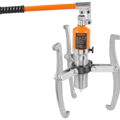 VEVOR Hydraulic Gear Puller, 15 Ton Max Capacity Wheel Bearing Pulling Separator, 2 or 3 Jaws Puller, Vertically and Horizontally, 12