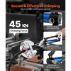 VEVOR Hydraulic Hose Crimper, Hydra-Krimp AC Hose Crimper Kit with 7 Dies Snap-On & Carrying Case, Hydraulic A/C Hoses Crimping Tool for Automotive & Air Conditioning Repair (Split with Manual Pump)