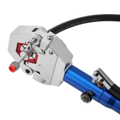 VEVOR Hydraulic Hose Crimper, Hydra-Krimp AC Hose Crimper Kit with 7 Dies Snap-On, Integral Manual Hydraulic A/C Hoses Crimping Tool for Automotive & Air Conditioning Repair - with Carrying Case