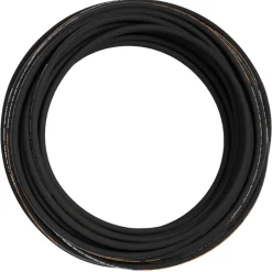 VEVOR Hydraulic Hose 1/4 inch x 100 ft, Coiled Hydraulic Hose 5800 PSI, Rubber Hydraulic Hose with 2 High-Tensile Steel Wire Braid, Bulk Hydraulic Hose -20℃ to 140℃, Hydraulic Oil Flexible Hose
