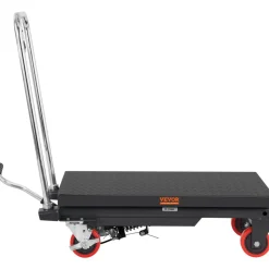 VEVOR Hydraulic Lift Table Cart, 500lbs Capacity 28.5