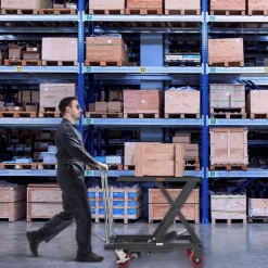 VEVOR Hydraulic Lift Table Cart, 500lbs Capacity 28.5