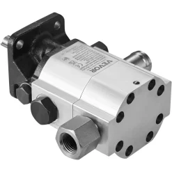 VEVOR Hydraulic Log Splitter Pump, 11GPM, 2 Stage 3000PSI Wood Log Splitter Pump, 1'' Inlet 1/2'' NPT Outlet 3600 RPM Aluminum Hydraulic Gear Pump, for Small Engine Mounting Log Splitters Snowplow