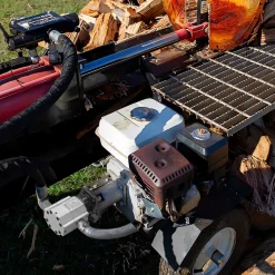 VEVOR Hydraulic Log Splitter Pump, 22GPM, 2 Stage 4000PSI Wood Log Splitter Pump, 1-1/4'' Inlet 3/4'' NPT Outlet 3600 RPM Aluminum Hydraulic Gear Pump, for Small Engine Mounting Log Splitters Snowplow