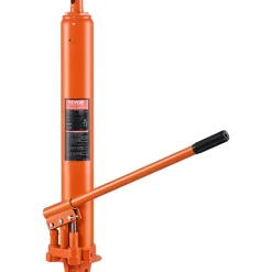 VEVOR Hydraulic Long Ram Jack, 8 Ton Engine Hoist Cylinder with Double Piston Pump And Clevis Base, Hydraulic Ram Cylinder for Engine Lift Hoists, Hydraulic Garage/Shop Cranes, Mechanical, Farm