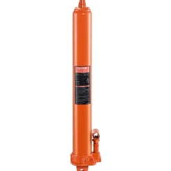 VEVOR Hydraulic Long Ram Jack, 8 Ton Engine Hoist Cylinder with Single Piston Pump And Clevis Base, Hydraulic Ram Cylinder for Engine Lift Hoists, Hydraulic Garage/Shop Cranes, Mechanical, Farm