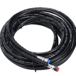 VEVOR Hydraulic Outboard Steering Kit, 90HP, Marine Boat Hydraulic Steering System, with Helm Pump Two-Way Lock Cylinder and 20 Feet Hydraulic Steering Hose, for Single Station Single-Engine Boats