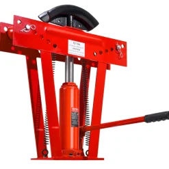 VEVOR Hydraulic Pipe Bender, 12 Ton Manual Copper Exhaust Pipe Bending Machine with 6 Dies (1/2