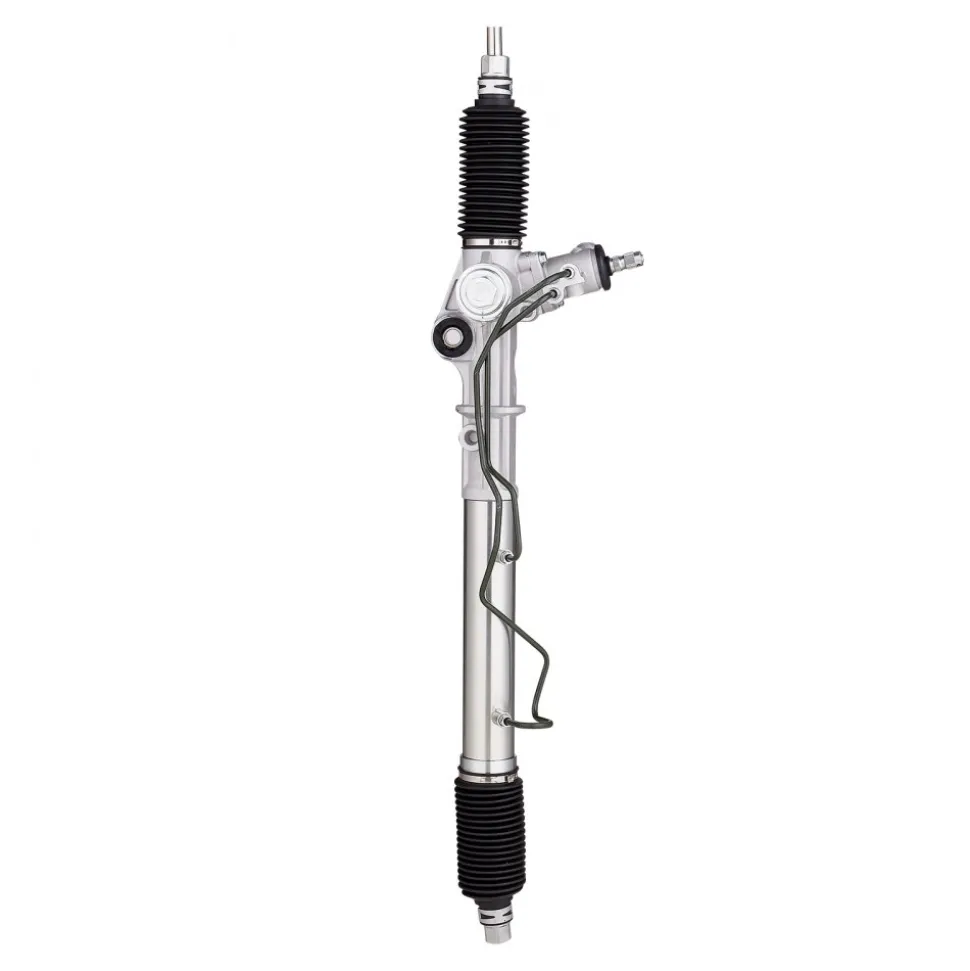 VEVOR Hydraulic Power Steering Rack and Pinion, with Dust Boot, Compatible with 1996-2000 Toyota 4Runner L4 2.7L, 1996-2002 Toyota 4Runner V6 3.4L, 1998-2004 Toyota Tacoma L4 2.7L / V6 3.4L (RWD)