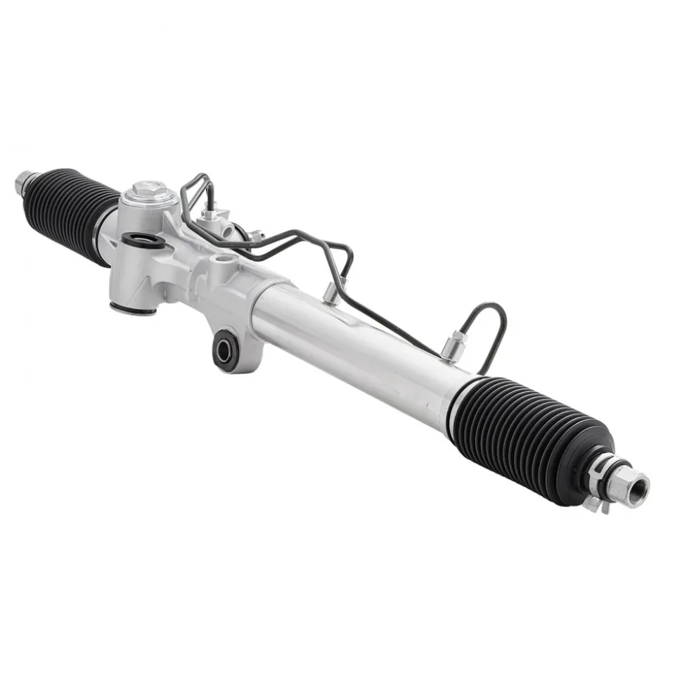 VEVOR Hydraulic Power Steering Rack and Pinion, with Dust Boot, Compatible with 1996-2000 Toyota 4Runner L4 2.7L, 1996-2002 Toyota 4Runner V6 3.4L, 1998-2004 Toyota Tacoma L4 2.7L / V6 3.4L (RWD)